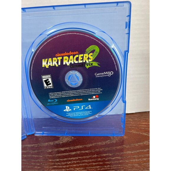 Playstation 4 Nickelodeon Kart Racers 2 Grand Prix PS4 Game Disc Only D4 - Picture 2 of 3